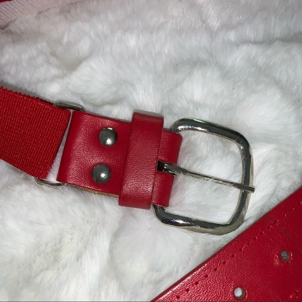 Twin City Baseball Belt, Red